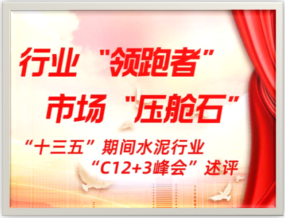 “十三五”期間水泥行業“C12+3峰會”述評