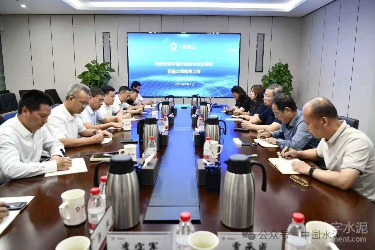 中國水泥協(xié)會(huì)執(zhí)行副會(huì)長王郁濤、劉繼彬一行赴甘肅考察調(diào)研